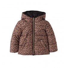 I DO μπουφάν διπλής όψεως κορίτσι 4.F275-6BUA μαύρο-μπεζ